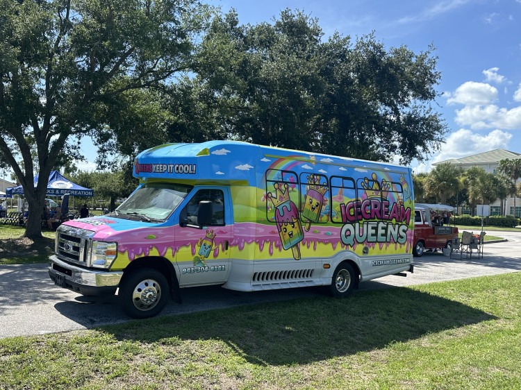 Ice Cream Truck Visit Birthday Party